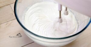 Merengue de morango