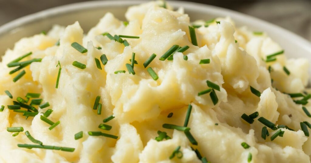 purê de batata super simples