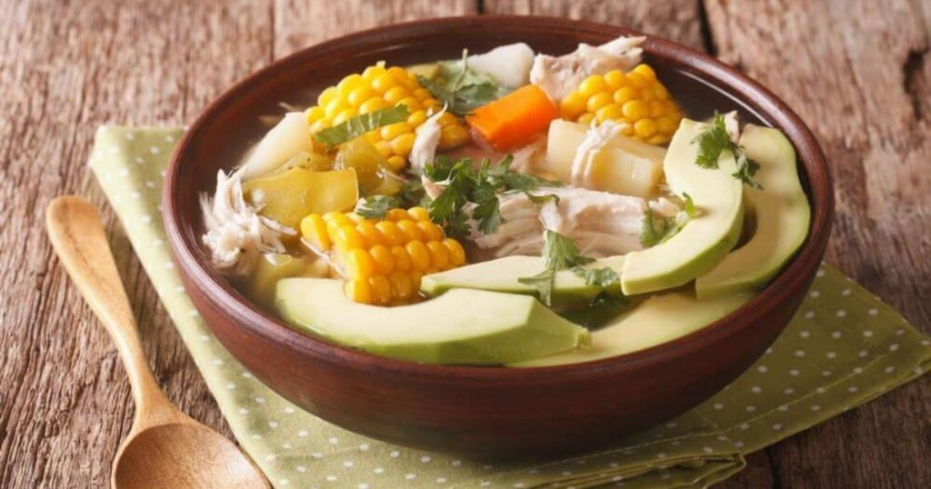 Ajiaco comida