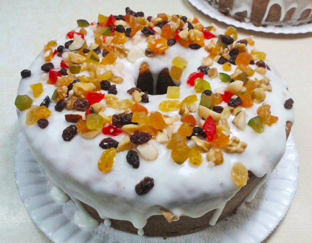 Receita de bolo de natal