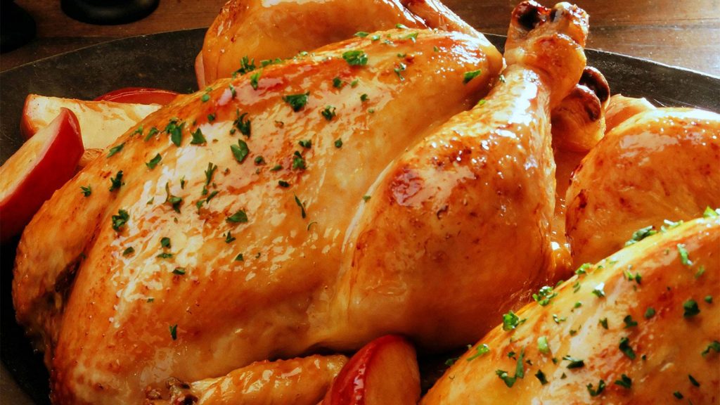 receita de frango assado de natal