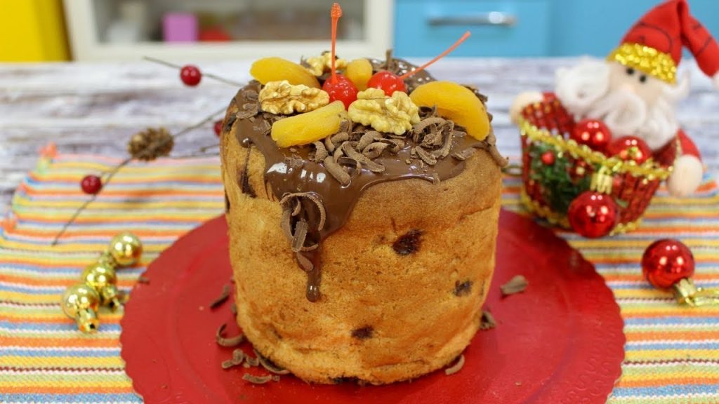 Receita de panetone vulcão