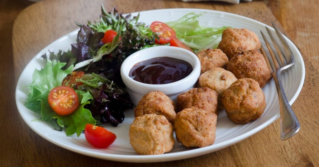Almôndegas de frango