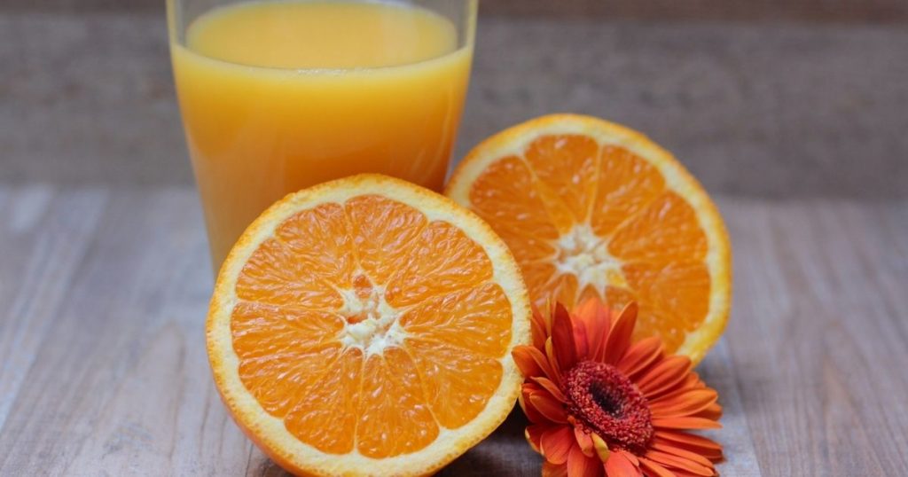 Suco de laranja receita