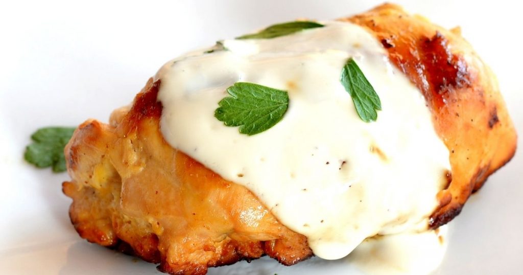 frango com cream cheese