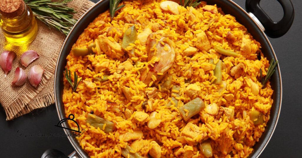 Paella de legumes