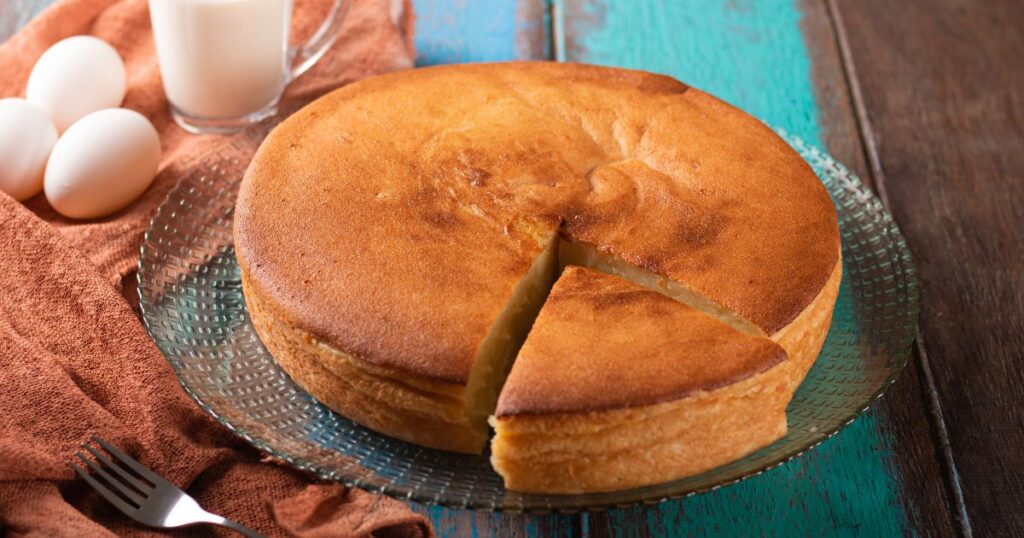 Receita de bolo de mandioca