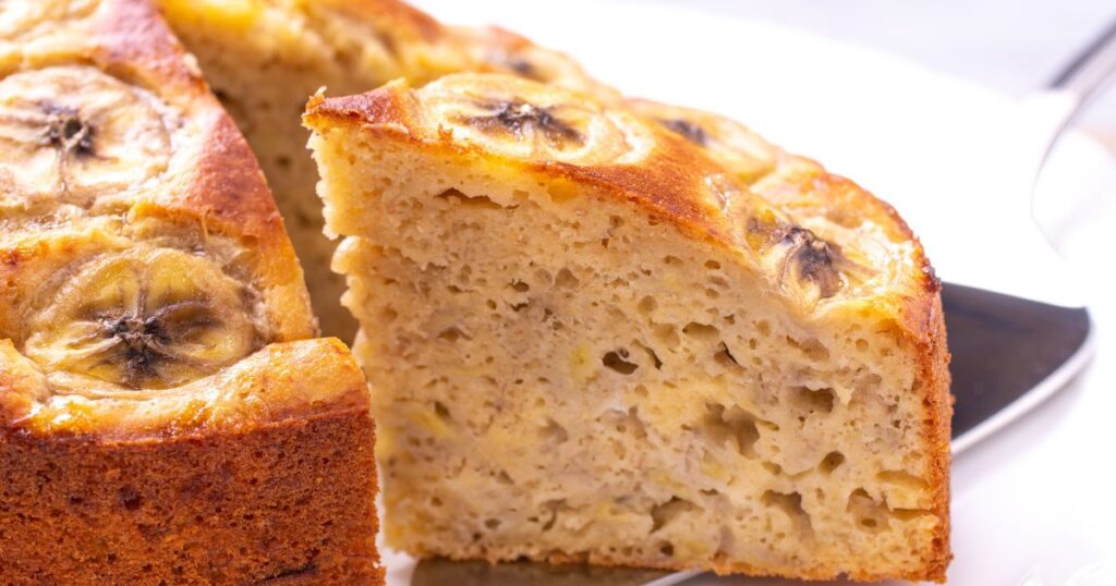 como se faz bolo de banana