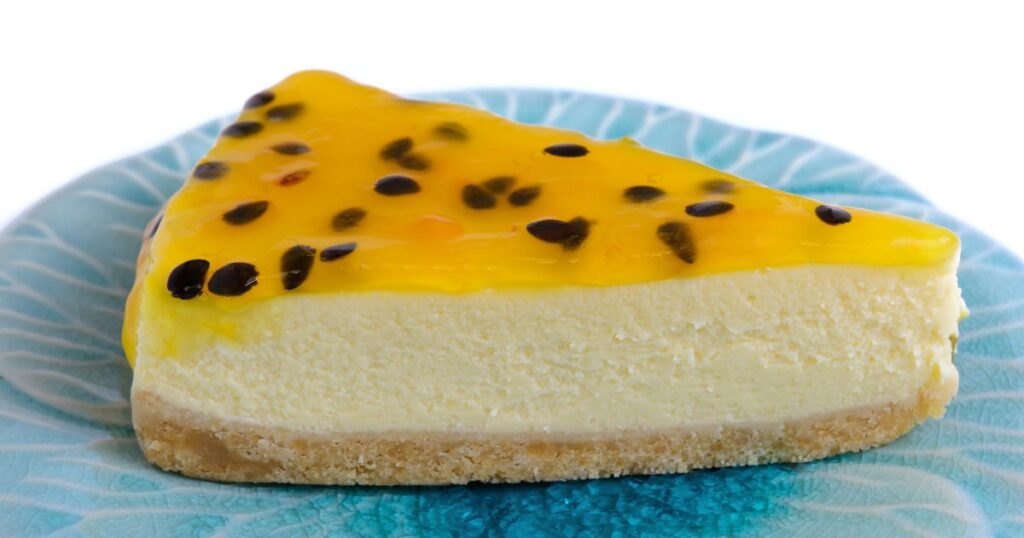 Bolo mousse de maracujá