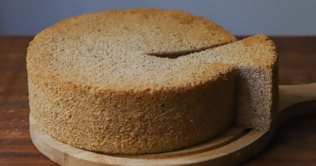 Bolo de leite condensado no liquidificador