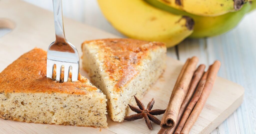 bolo fit de banana