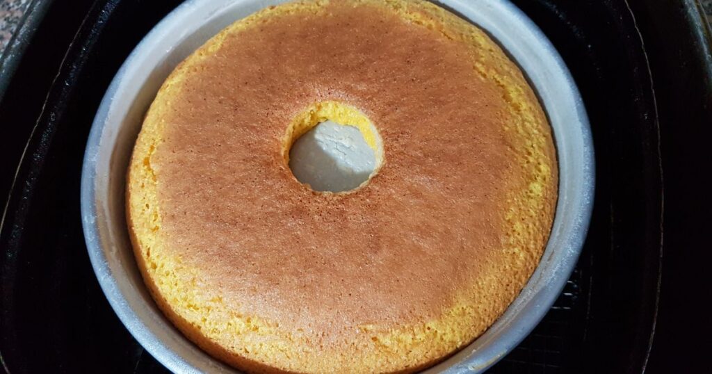 receita de bolo na airfryer
