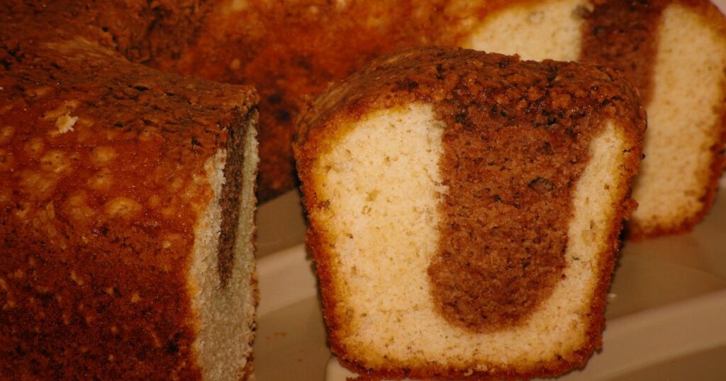 Receita de bolo mesclado