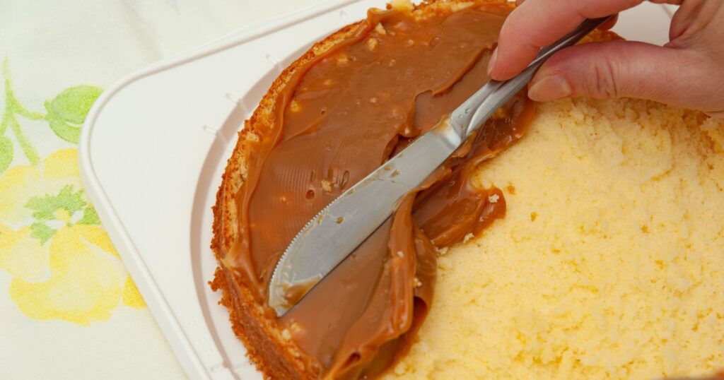 Receita bolo de churros invertido
