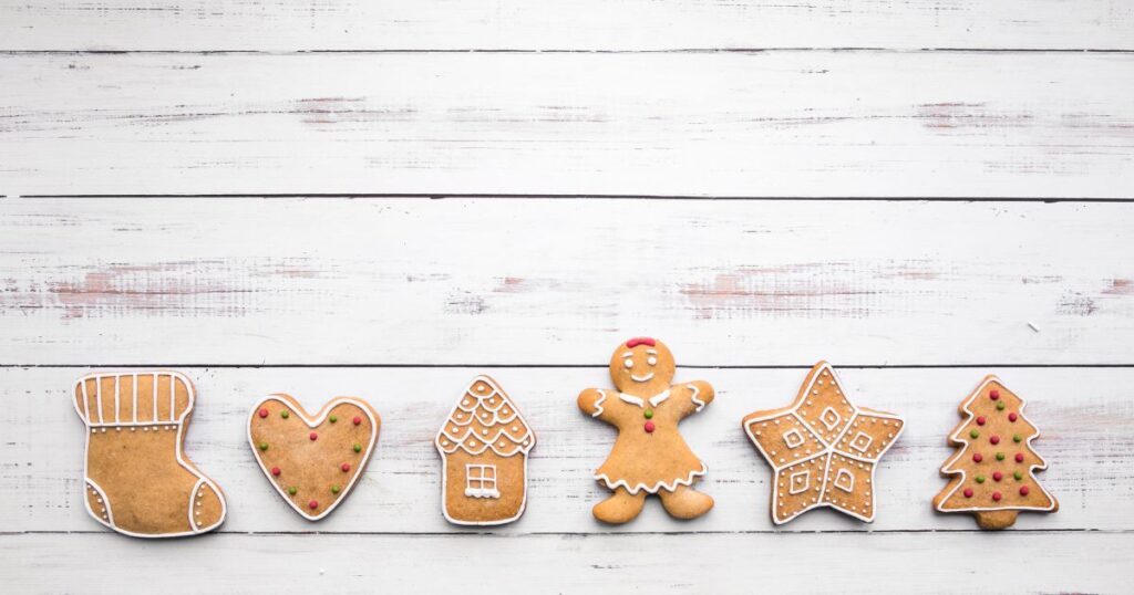 Receita de bolachas de natal decoradas