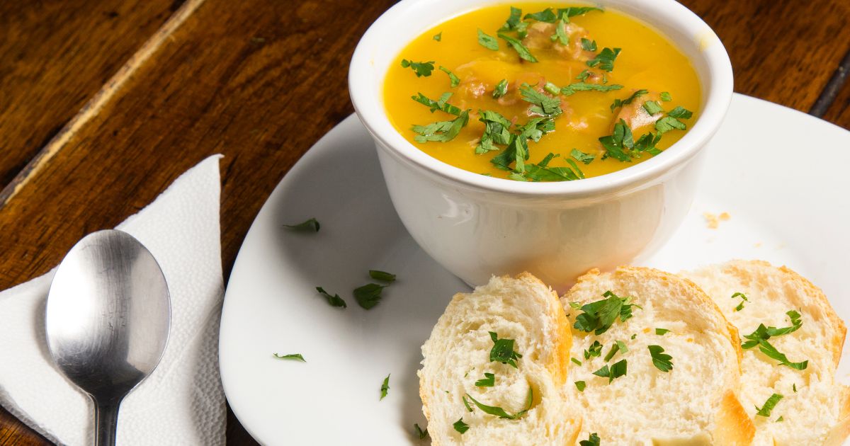 Caldo de legumes O que tem pra comer?