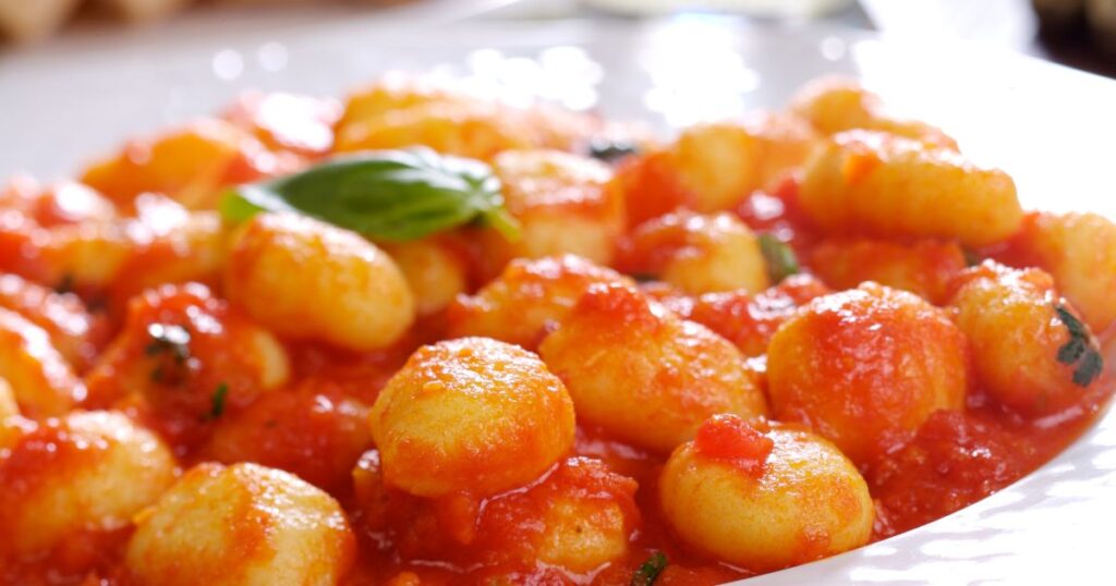 Nhoque de batata doce