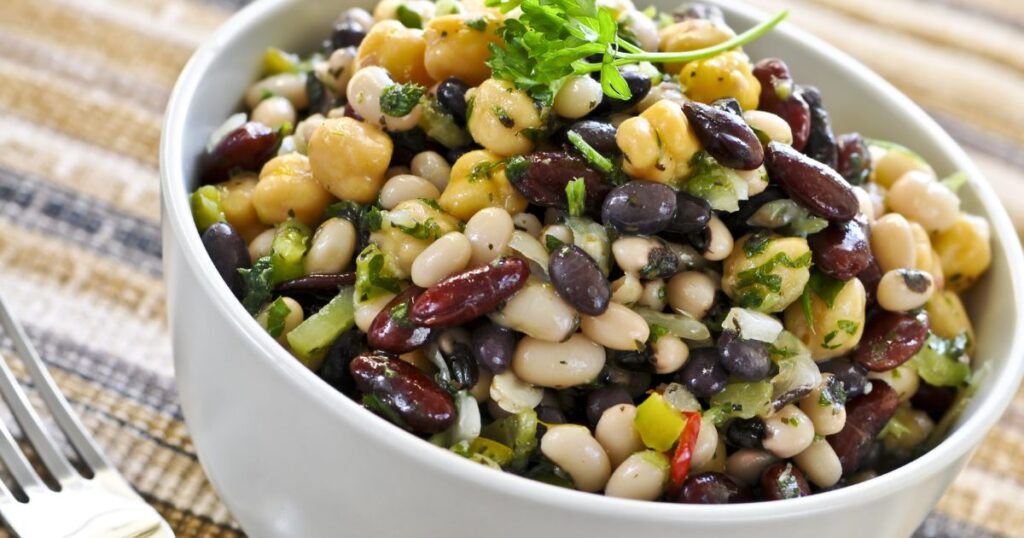 Salada de feijão fradinho