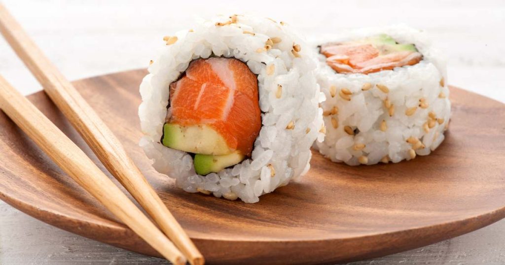 Uramaki salmão