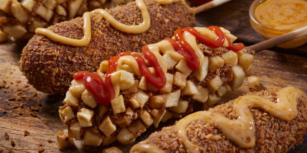 receita de hot dog coreano