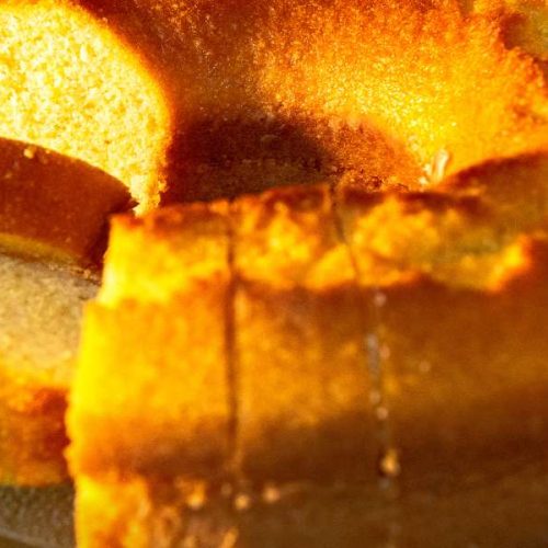 Bolo de Fubá sem Leite