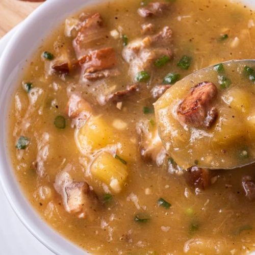 caldo de macaxeira