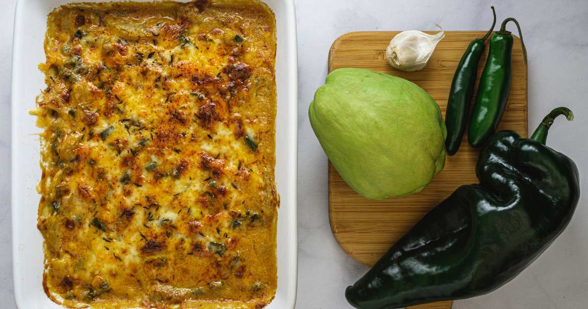Chuchu Gratinado